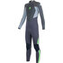 Alder Junior Stealth 5/4/3Mm Bz Fullsuit Neoprenanzug 2023 - Jet Black / Lime Ww21Jst