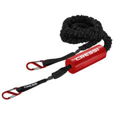 Cressi Sup Towing / Trailer Leash 8Ft - Schwarz/rot Nq005095