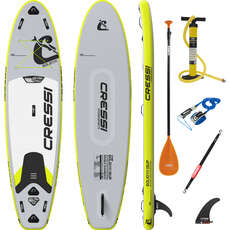 Cressi 10'6" Solid Center Isup - Grau/fluo Nb011070