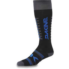 Dakine Thinline Merino Ski / Snowboard Socken - Schwarz/blau 10002139
