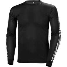 Helly Hansen Lifa Stripe Thermal Base Layer Top  - Schwarz 48800