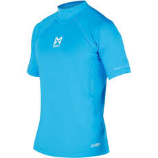 Magic Marine Cube Kurzarm Rash Guard - Blau Mm081010