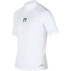 Magic Marine Cube Kurzarm Rash Guard - Weiß Mm081010