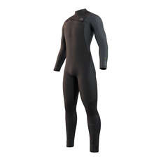 Traje De Neopreno Con Cremallera Frontal Mystic Marshall 3/2 Gbs  - Negro/gris 220012