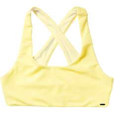 Mystic Womens Lana Bikini Top  - Pastel Yellow