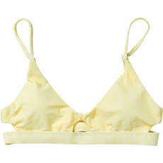 Mystic Womens Roar Bikini Top  - Pastel Yellow