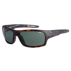 ONeill ONS Barrel 2.0 Polarised Sunglasses - Matte Tortoise/Solid Green 122P
