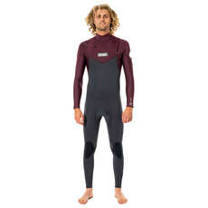 Rip Curl Dawn Patrol 5/3Mm Chest Zip Neoprenanzug  - Wein Wsm9Gm