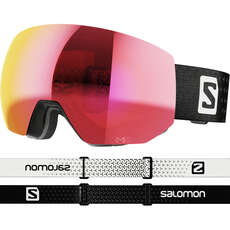 Salomon Radium Pro Sigma Ski- / Snowboardbrille - Schwarz / Gold