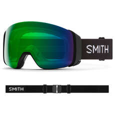 Smith 4D Mag Gafas De Nieve - Negro / Verde Everyday Chromapop