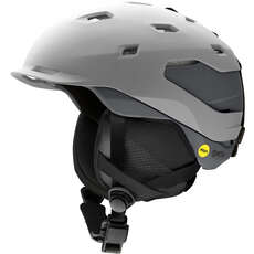 Casco Para Nieve Smith Quantum Mips Koyrod - Matt Cloud Grey / Charcoal