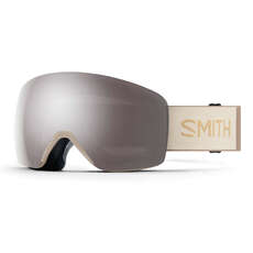Smith Skyline Schneebrille - Birke / Chromapop Sun Platinum Mirror
