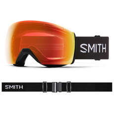 Gafas De Nieve Smith Skyline Xl - Black / Chromapop Red Mirror