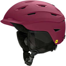 Casco De Nieve Para Mujer Smith Liberty Mips Koyrod - Matt Merlot