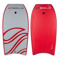 Sola 37" Juice Eps Core Bodyboard - Rot/grau Sola 37" Juice Eps Core Bodyboard - Rot/grau
