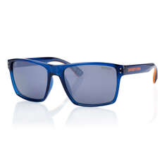 Superdry SDS Kobe Sunglasses - Navy Black / Silver Flash 185