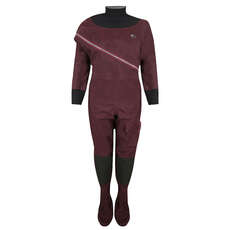 Typhoon Ladies Ezeedon Drysuit & Undersuit - Plum/Grey 100192