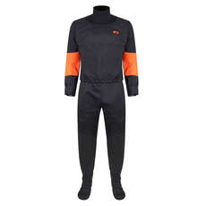 Typhoon Roan Hinge Drysuit - Black/Orange - Ex Display 200284