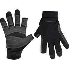 Gants De Voile Typhoon Raceline 2.0 Doigt Complet 2023 - Noir 310250