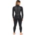 Typhoon Womens Storm5 5/4Mm Backzip Neoprenanzug - Schwarz 251010