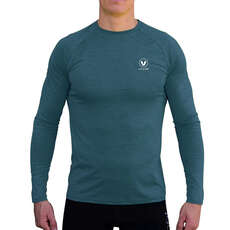 Vaikobi Tech Tee Langarm Uv50+ T-Shirt  - Ocean Blue Vk-246