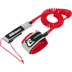 Cressi Coiled Sup Leash 10Ft - Rot Np001078