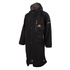 Zone3 Übergroßer Polarfleece-Parka-Robe - Schwarz/orange Cw21Uofp10