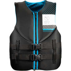 Gilet Hyperlite Uomo Indy Neo Ce Wakeboard - Nero/blu