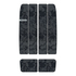 Mystic Ambush Mid Und Front Deckpad - Schwarz Allover 220074