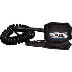 Bote Coiled Sup Leash - Schwarz