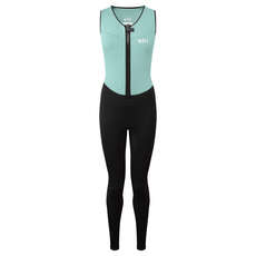 Gill Womens Dynamic Front Zip Longjane Neoprenanzug - Egg Shell