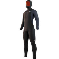 Mystic Marshall Hooded 5/3mm Front-Zip Fullsuit Wetsuit  - Black 230007