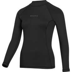 Mystic Womens Thermal Long Sleeve Top  - Schwarz 230178