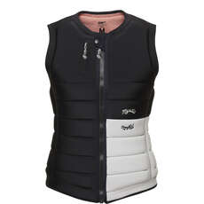 Mystic Womens Maze Wake Boarding Front-Zip Impact Vest - Black 230223