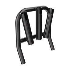 2024 Bote Mini-Raketenständer | Paddle Board Rutenhalter – Schwarz