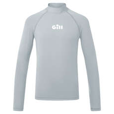 Gill Junior Zenzero Rash Chaleco De Manga Larga - Gris Claro - 5109J