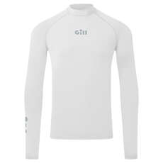 Gill Zenzero Rash Vest Langarm – Weiß – 5109