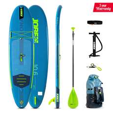 Jobe Leona 10.6 Aero Aufblasbares Sup-Paket  - Blaugrün