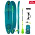 Jobe Yarra 10.6 Aero Aufblasbares Sup-Paket 2024 - Blaugrün
