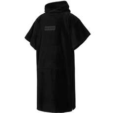 Mystic Cotton Deluxe Poncho Robe  – Schwarz 240417