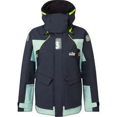 Chaqueta De Navegación Costera Y De Alta Mar Gill Os2 Para Mujer, Azul Marino/cáscara De Huevo Os26J