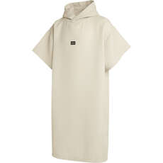 Mystic Waffel-Baumwoll-Poncho-Bademantel  - Sand