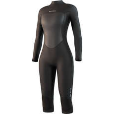 Mystic Womens Brand 3/2Mm Back-Zip Short Leg Neoprenanzug - Schwarz 250061