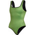 Mystic Damen Lunar Neopren-Badeanzug - Soft Green 240220