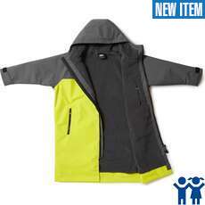 Gill Junior Aqua Parka Poncho / Robe  - Asche/Schwefel