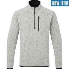 Polar Gill Knit Con Cremallera De 1/4  - Gris Jaspeado