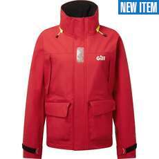 Chaqueta De Navegación Costera Gill Os3 Para Mujer  - Roja