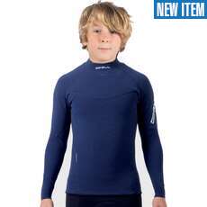Gul Junior Code Zero 1Mm ECO Thermo Neoprenanzug Top  - Blau Ac0115