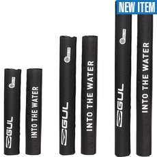 Gul Runde Dachgepäckträgerpolster - Schwarz (Paar)