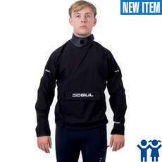 Gul Junior Shore Recore Graphene Taped Spray Top  - Schwarz St0030